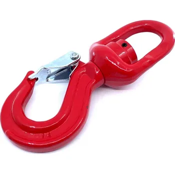 zvedák SVX Otočný hák s ložiskem tř 80 červený 2T 2 T