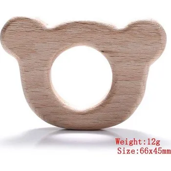 Dřevěná hračka Dřevěné hračky pro děti | dřevěná zvířátka - medvěd