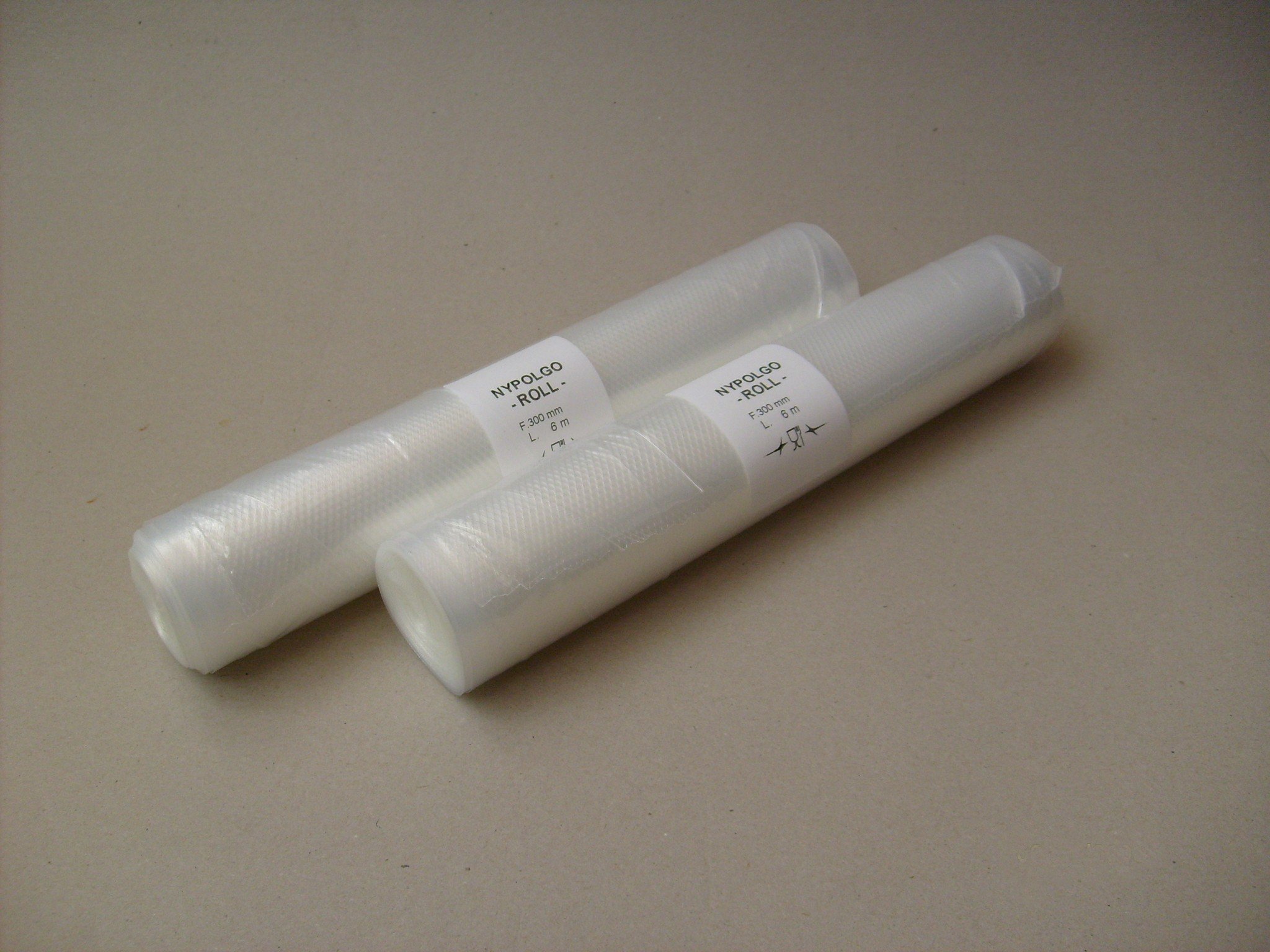 Rukáv mřížkovaný š. 22 cm, d. 6 m standard- 2 ks (potravinářské vakuové folie - rolka)