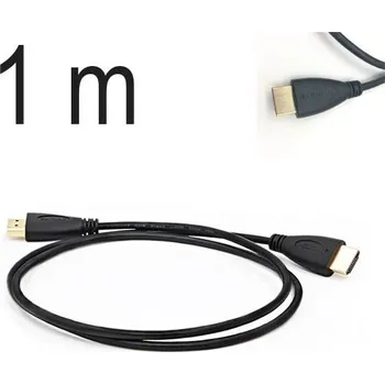 Video kabel HDMI kabel | HDMI 1.4, samec, zlatý konektor - 1 M