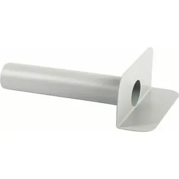 Vpusť rohová atiková kruhová PVC Ø 100 | L 500