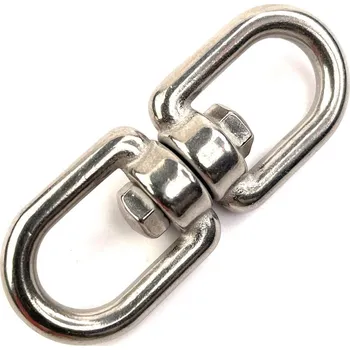 Tesařské kování EU SELECT Nerezový obrtlík oko-oko A4 M10 M10