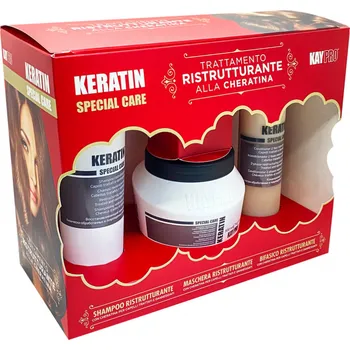Vlasová regenerace Keratinový set pro silně poškozené vlasy KAYPRO