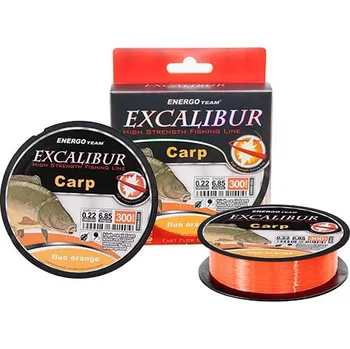 CARP EXPERT EXCALIBUR VLASEC CARP FEEDER FLUO ORANŽOVÁ 300M průměr: 0,25 mm