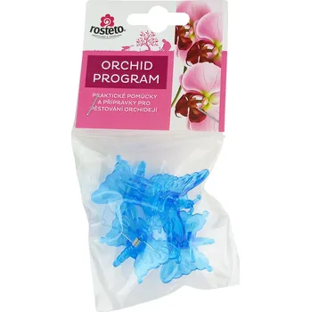 Zavařovací pomůcka Klips Motýl Rosteto - modrý 4 ks