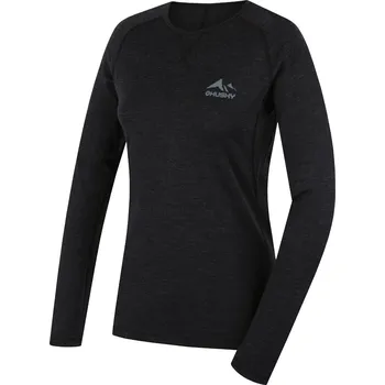 Dámské termoprádlo HUSKY MERINO MEROW L black triko varianta: XL