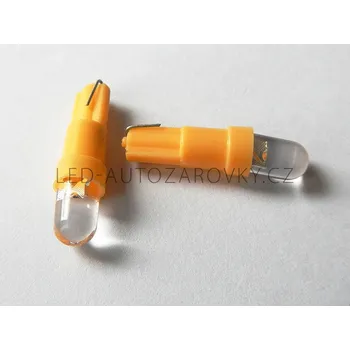Autožárovka Osvětlení přístrojové desky LED žlutá, T5/12V/1,2W, sada 2ks (Osvětlení přístrojové desky LED, T5/12V/1,2W, sada 2ks )