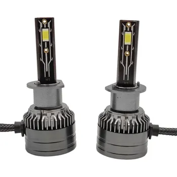 Autožárovka LED autožárovka H1 6000K 15000lm 2x75W, sada 2ks (Sada LED autožárovek do předních světlometů 2x75W)