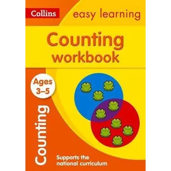 Učebnice Counting Workbook Ages 3-5 - Collins Easy Learning