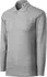 Pánské tričko Malfini Pique Polo LS 221 tmavě šedý melír