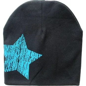 Čepice Zimní dětská čepice s motivem hvězdy - 3