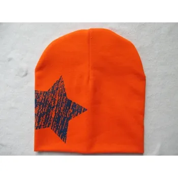 Čepice Zimní dětská čepice s motivem hvězdy - 25