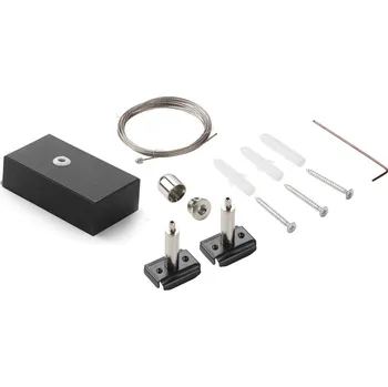 Osvětlení Ideal Lux Ego závěsná sada jeden ocelový kabel 2 mt + stropní krytka 276328