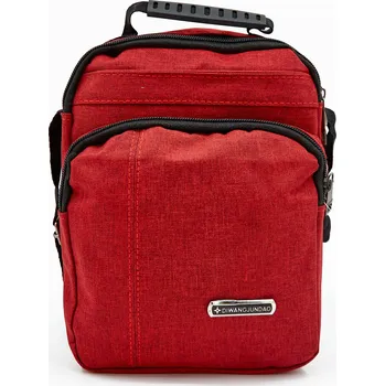 Pánská látková taška přes rameno s ouškem DIWANGJUNDAO 953 Barvy: Červené