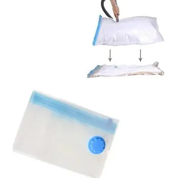 Pytel na prádlo Vakuový pytel na oblečení | vakuový obal s odsáváním - Průhledný,70 x 100 CM