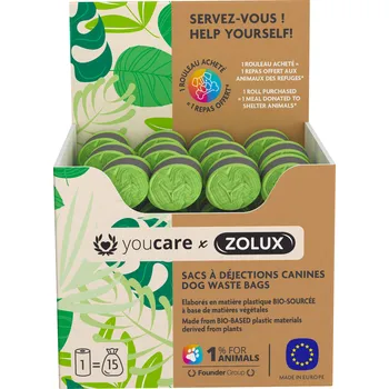 sáček na exkrement Sáčky na psí exkrementy 48x15ks Zolux