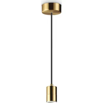 Závěsné svítidlo Ideal Lux SET UP MSP OTTONE 260051 E27 1x60W IP20 9cm broušená mosaz