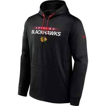Pánské oblečení Pánská mikina Fanatics RINK Performance Pullover Hood Chicago Blackhawks