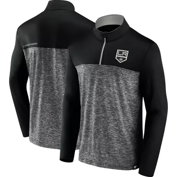 Pánská mikina Pánská mikina Fanatics Mens Iconic Defender 1/4 Zip Los Angeles Kings
