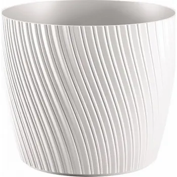 Květináč Květináč MIKA bílá 17 cm
