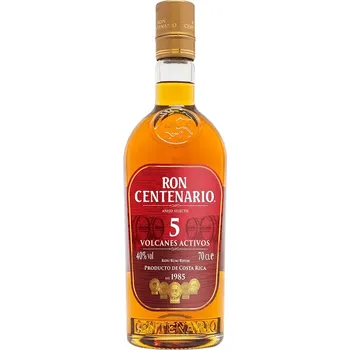 Ron Centenario 5 Volcanes Activos 40 %