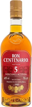Rum Ron Centenario 5 Volcanes Activos 40 %