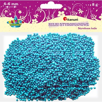 Airsoftová kulička Polystyr. kuličky, 4-6mm, MODRÁ