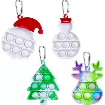 Vánoční přívěsky Pop-up 4 ks