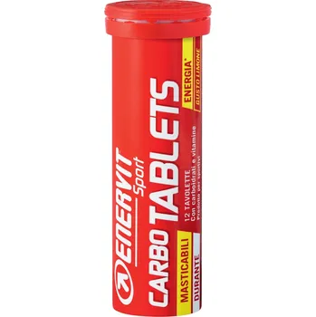 Enervit energetické tablety Carbo Tablets - tuba 12ks tablet , citron