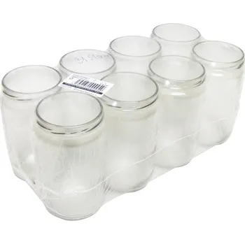 Sklenice zavařovací, 8 ks, 720 ml
