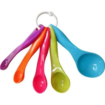 SET ODMĚŘOVACÍCH LŽIČEK, 5KS, PLAST