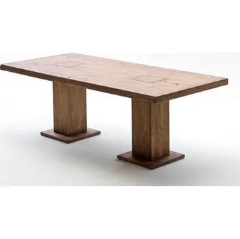 Jídelní stůl Jídelní stůl MANCHESTER tmavý dub masiv -bassano Velikost stolu 180x90