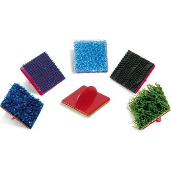 Dětské razítko Razítka s texturou (6 ks.)