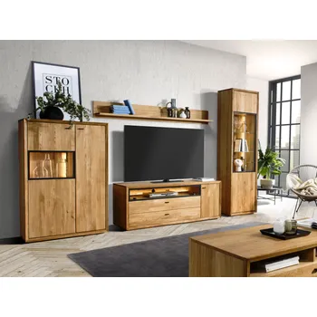 Obývací stěna Dubová obývací stěna VIGO C