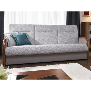 Pohovka Rozkládací pohovka s úložným prostorem GRÁCIE II pohovka bez čalounění zadní části