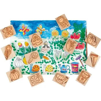 Dětské razítko Razítka- Zahrada (12 ks.)