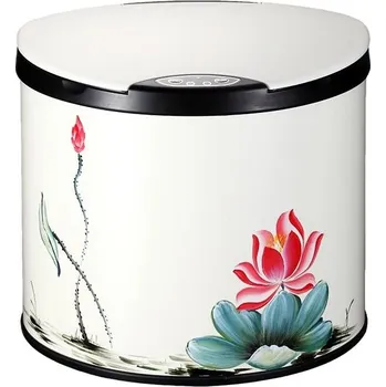 Odpadkový koš Bezdoteku Iotos nerezový bílý senzorový 6 l