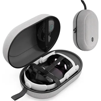 VR brýle Kufr pro VR META Quest 3, 3S a 2, ovladače i elite batter strap - Vel. L