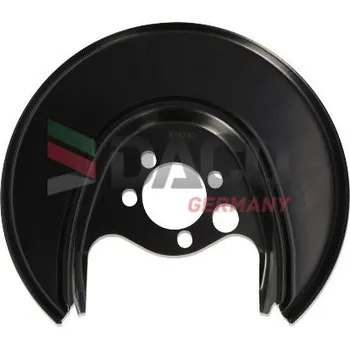 Brzdový systém Ochranný plech proti rozstřikování, brzdový kotouč DACO 614240