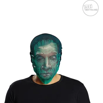 Karnevalová maska Mottoland Maska Zombie zelená