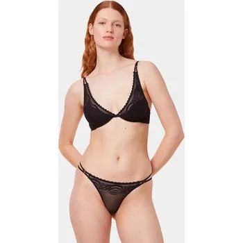 Kalhotky Triumph Kalhotky string Hypnotic Spotlight String 10215981 Černá 40