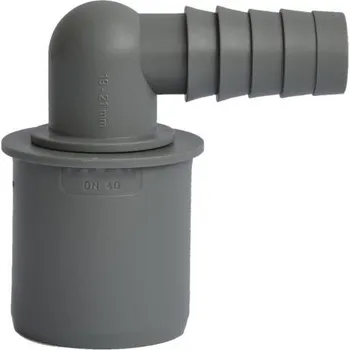 Kanalizační potrubí Koncovka HT pro připojení hadice 19 - 21 mm, 40 mm, rohová, PP, vnitřní kanalizace