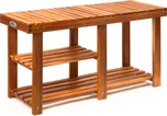 Botník a lavice z akátového dřeva 2v1…