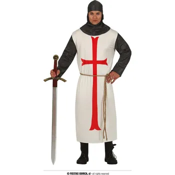 Karnevalový kostým Fiestas Guirca Pánský kostým Templář - velikost M - 48/50