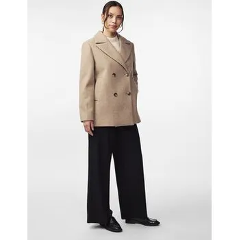 Dámský kabát YAS Kabát pro přechodné období Ignite 26032855 Béžová Regular Fit L