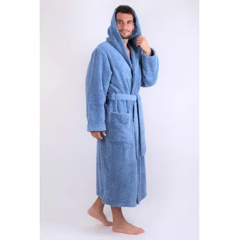 Pánský župan Vestis Athena modrý