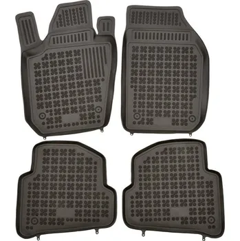 autokoberec Rezaw-Plast gumové koberečky černé s vyšším okrajem Škoda Fabia 14- sada 4 ks