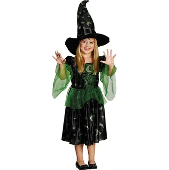 Karnevalový kostým Rubies Deutschland Kostým čarodějky - výška 128 cm
