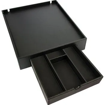 SPACE tác-podnos 31,5 x 41,5 x 7,8cm Černá