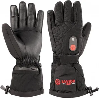 Rukavice Savior Vyhřívané univerzální rukavice 7,4 V 2200 mAh černé